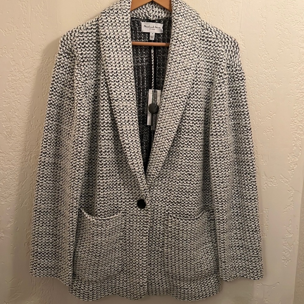 Michael stars sweater coat
